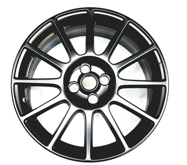 Genuine Abarth 17" Alloy Wheel (Black) - 500 Abarth