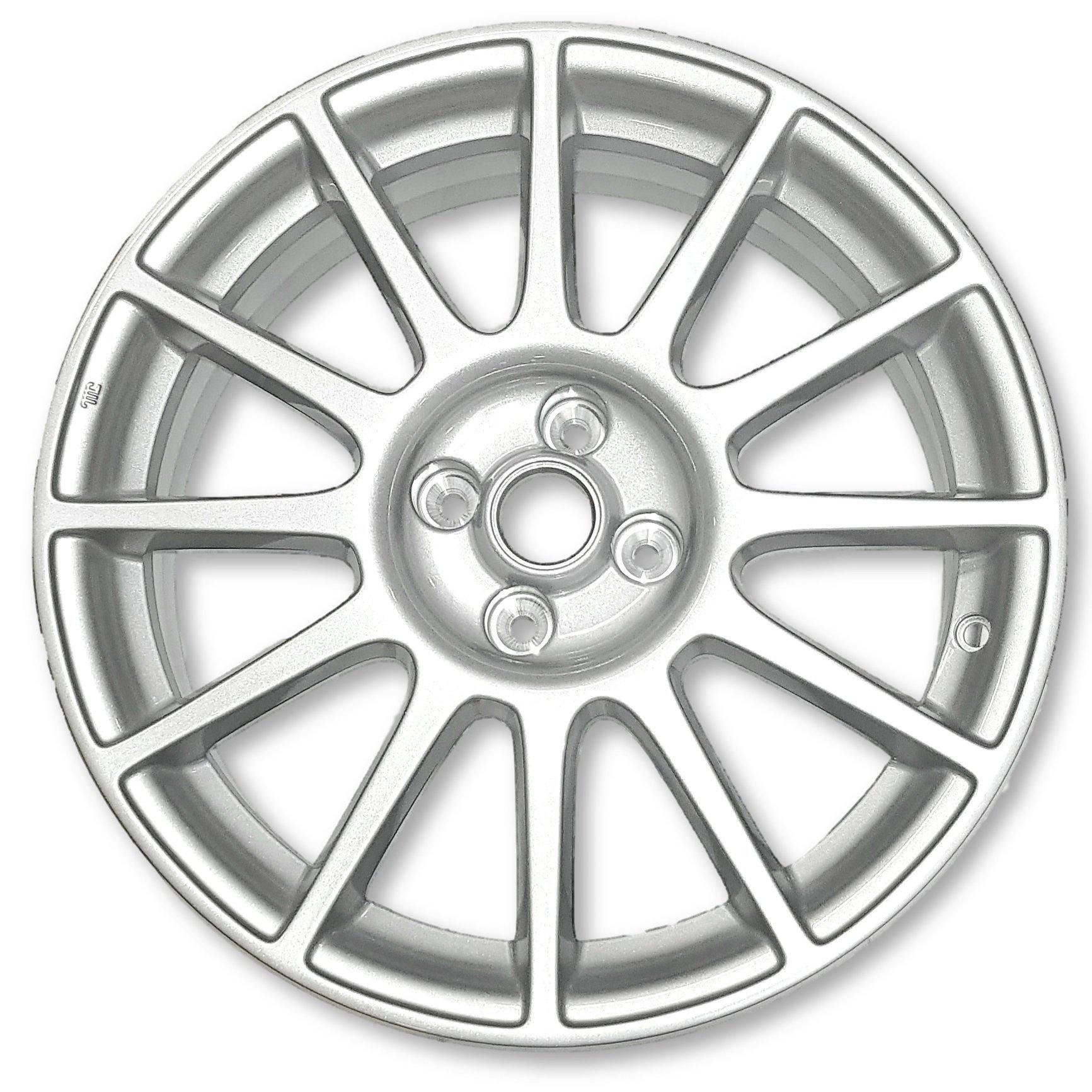 Genuine Abarth 17" Alloy Wheel (Silver) - 500 Abarth - Abarth Tuning
