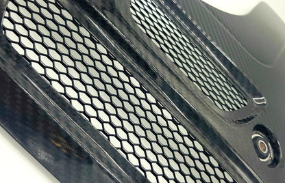 Genuine Abarth Carbon Fibre Engine Cover - 500 Biposto - Abarth Tuning