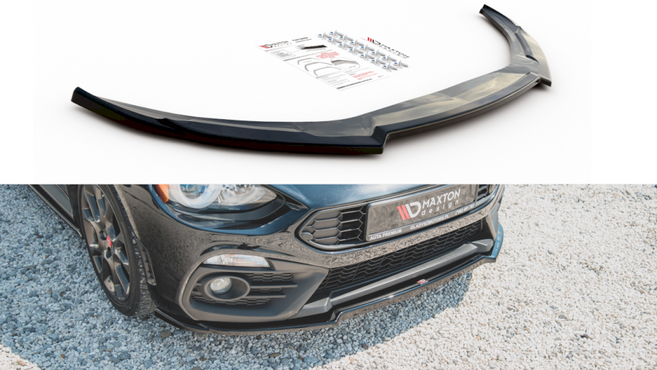 MAXTON DESIGN FRONT SPLITTER FIAT 124 SPIDER ABARTH (2017 -) - Abarth Tuning