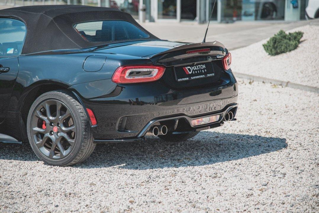 MAXTON DESIGN REAR SIDE SPLITTERS FIAT 124 SPIDER ABARTH (2017 -) - Abarth Tuning
