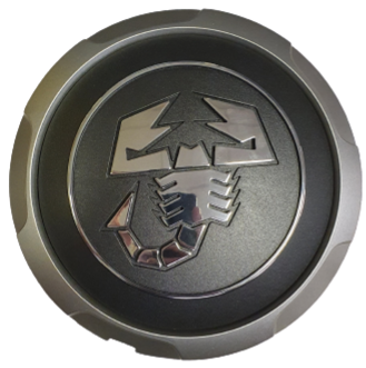 Genuine Abarth Centre Cap - 500 & Punto Evo Abarth - Abarth Tuning
