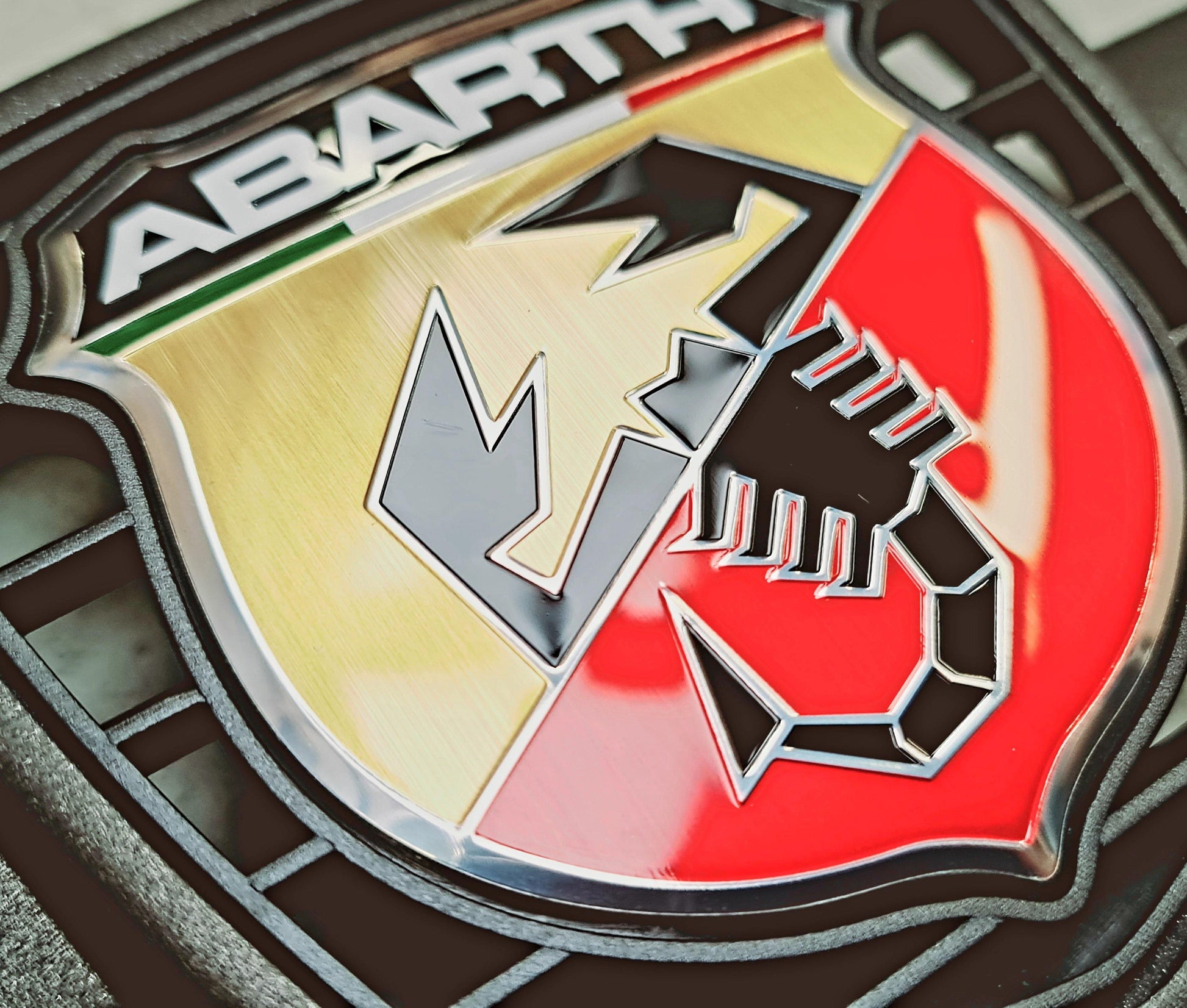 Front Badge & Trim - 500 Abarth Competizione - Abarth Tuning