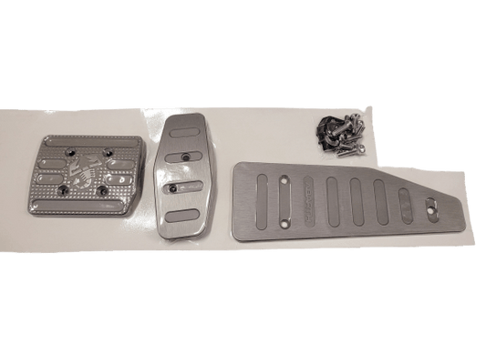 Genuine Abarth Alloy Pedals & Footrest - 500 Abarth Left Hand Drive MTA (Automatic) Unboxed - Abarth Tuning