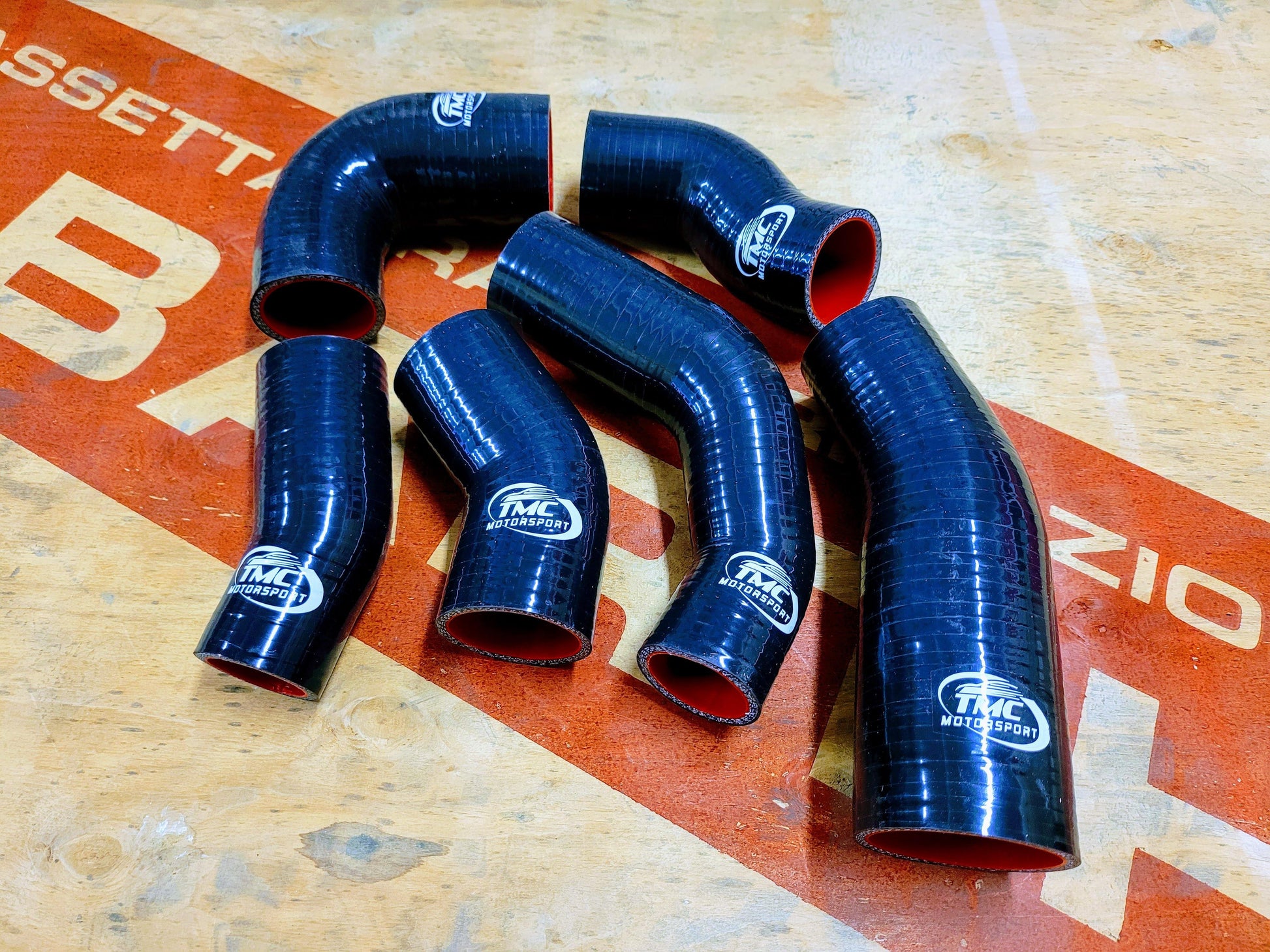 Abarth Grande Punto TMC Motorsport Intercooler Silicone Hose Kit - Abarth Tuning