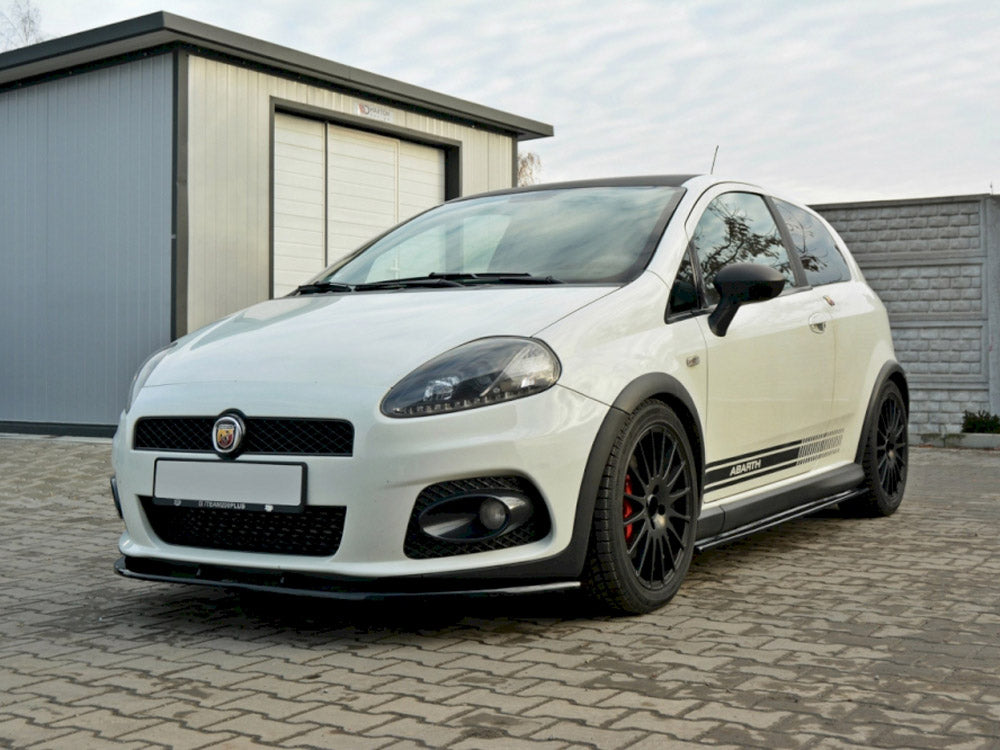 MAXTON DESIGN FRONT SPLITTER V.2 FIAT GRANDE PUNTO ABARTH - Abarth Tuning
