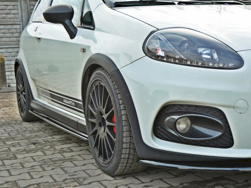 MAXTON DESIGN SIDE SKIRTS DIFFUSERS FIAT GRANDE PUNTO ABARTH - Abarth Tuning