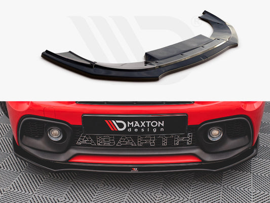 MAXTON DESIGN FRONT SPLITTER FIAT 500 ABARTH MK1 FACELIFT (2016-2024) - Abarth Tuning