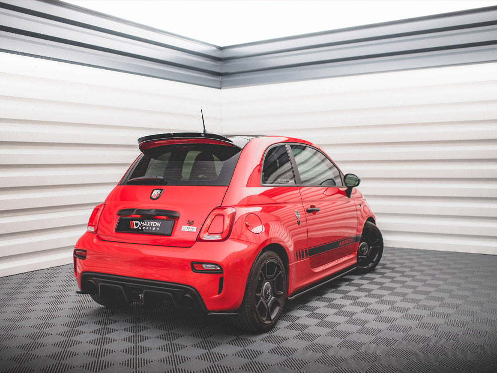MAXTON DESIGN REAR SIDE SPLITTERS FIAT 500 ABARTH MK1 FACELIFT (2016-2024) - Abarth Tuning