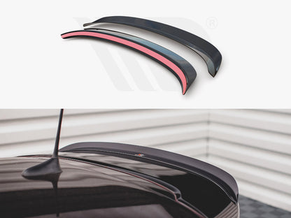 Fiat Dl 1fiat 500 Abarth Mk1 Rear Spoiler 2008-2012 & 2016 Facelift - Abs  Plastic