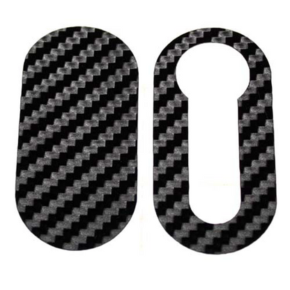 Carbon Fibre Look Vinyl Key Cover for Abarth 500 & Punto Models SALE - Abarth Tuning