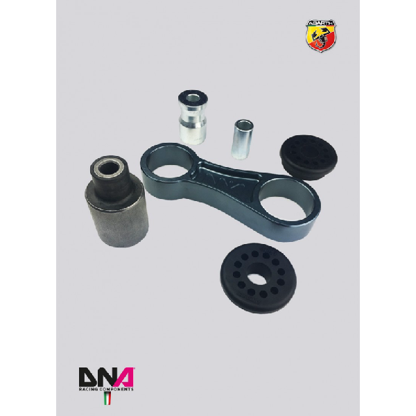 Abarth 500 / 595 / 695 Fast Road/Track Day/Motorsport Engine Mount Gearbox Side Torque Arm Kit - DNA RACING - Abarth Tuning
