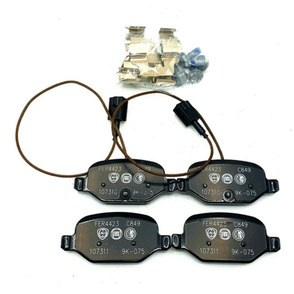 Abarth Brake Pads, Rear - 500 Abarth - Abarth Tuning