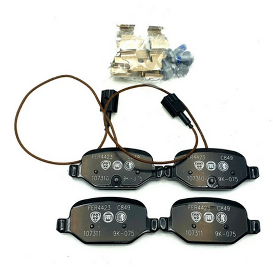 Abarth Brake Pads, Rear - 500 Abarth - Abarth Tuning