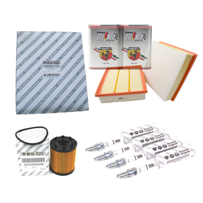 Genuine Abarth Grande Punto 1.4 Tjet Service Kit UK MAINLAND SHIPPING INCLUDED - Abarth Tuning