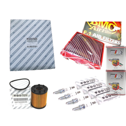 Genuine Abarth Grande Punto 1.4 Tjet Service Kit UK MAINLAND SHIPPING INCLUDED - Abarth Tuning