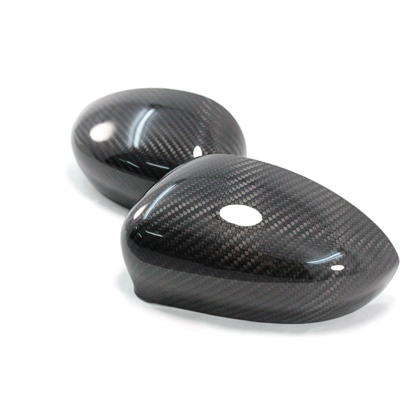 Abarth Grande/Evo Carbon Fibre Mirror Caps - Carbon Fibre - Abarth Tuning