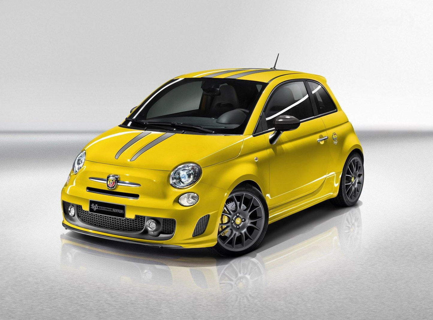 Abarth 695 Decals Bonnet/Hood and Roof Stripes - Abarth Tuning