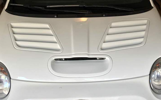 Abarth 500 / 595 / 695 Pista Bonnet with Air Intakes - Cadamuro - Abarth Tuning