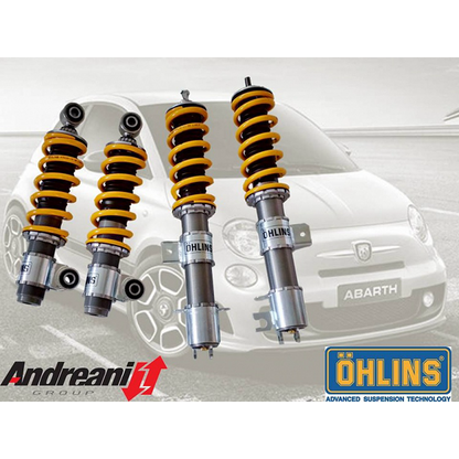 Ohlins Road & Track Coilover Kit for Abarth 500/595 - Abarth Tuning