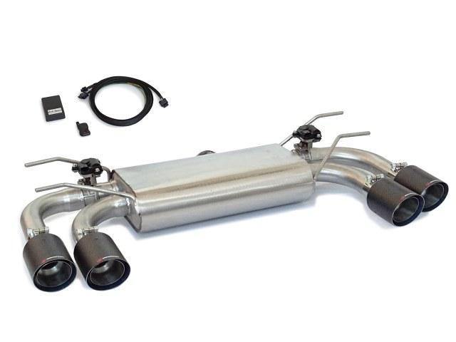 Abarth 124 Spider Ragazzon 2.75" Valved Backbox with 4x100mm Carbon Tips - Abarth Tuning