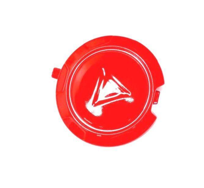 Genuine Abarth Tow Eye Cover, Front (Red) - 124 Abarth - Abarth Tuning