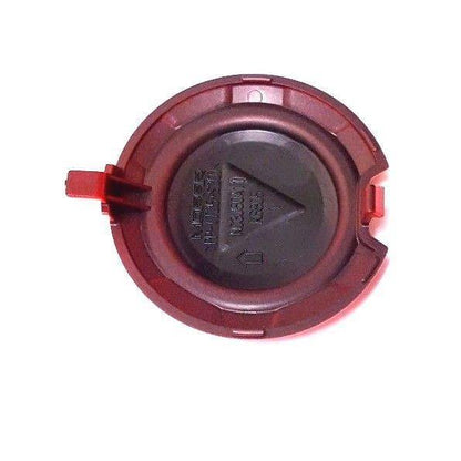 Genuine Abarth Tow Eye Cover, Front (Red) - 124 Abarth - Abarth Tuning