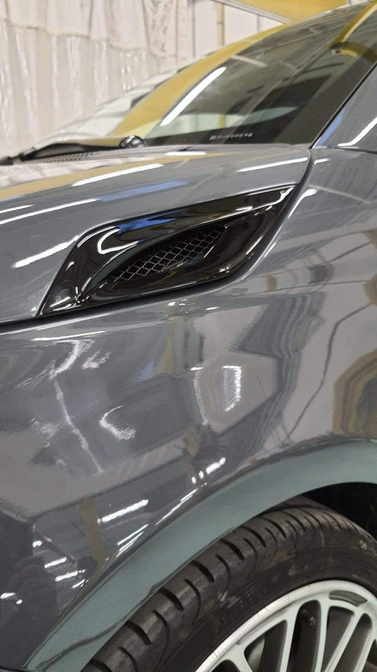 Abarth 500 / 595 / 695 Luxury Side Air Intakes Only - Cadamuro - Abarth Tuning