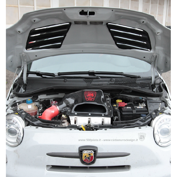 Abarth 500 / 595 / 695 Small Carbon Airbox for Track (Read Description) - Cadamuro - Abarth Tuning