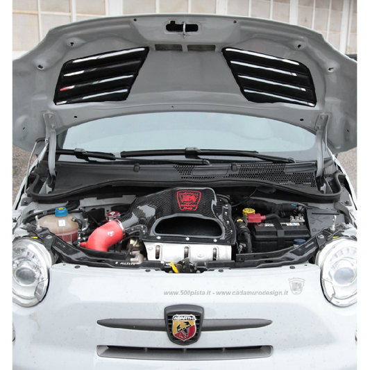 Abarth 500 / 595 / 695 Small Carbon Airbox for Track (Read Description) - Cadamuro - Abarth Tuning