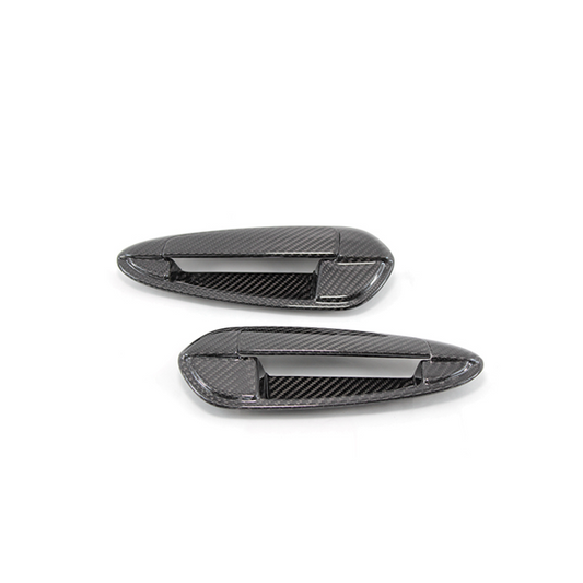 Abarth Punto Grande Carbon Fibre Door Handles - Carbon Fibre - Abarth Tuning