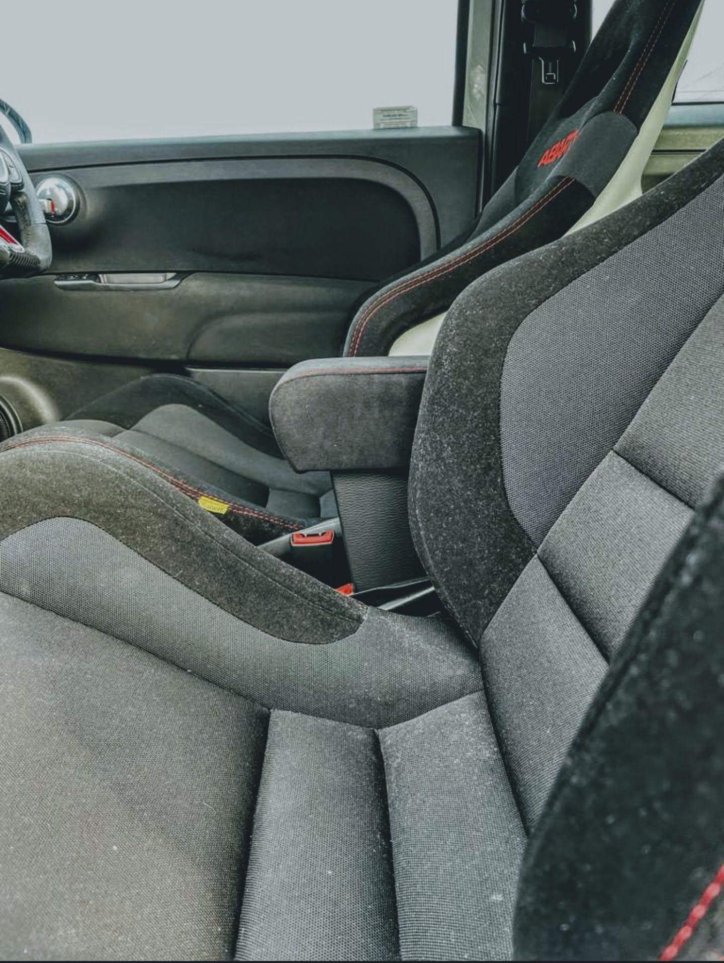 Abarth 500/595/695 'Il Gigante' Alcantara Armrest - ALTO SPEC BY TMC/PISTA - Abarth Tuning