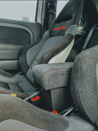 Abarth 500/595/695 'Il Gigante' Alcantara Armrest - ALTO SPEC BY TMC/PISTA - Abarth Tuning