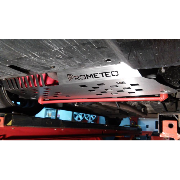 Prometeo Engine Skid Stainless Steel Abarth 500/595/695 - Abarth Tuning