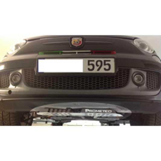 Prometeo Engine Skid Pan Stainless Steel Abarth 500 / 595 / 695 - Abarth Tuning
