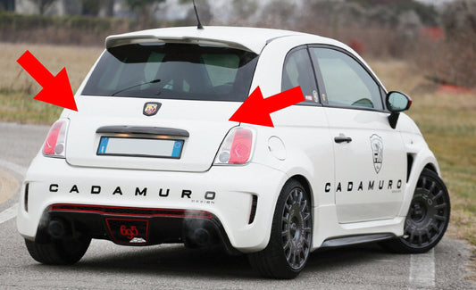 Abarth 500/595/695 Lightened Track Boot/Tailgate Panel - Cadamuro - Abarth Tuning