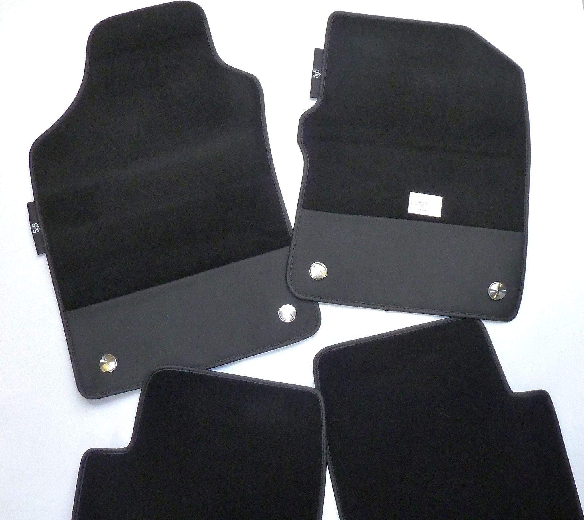 Genuine Abarth Carpet Mat Set - 500 595 Abarth - Manual Transmission Right Hand Drive Vehicles - Abarth Tuning