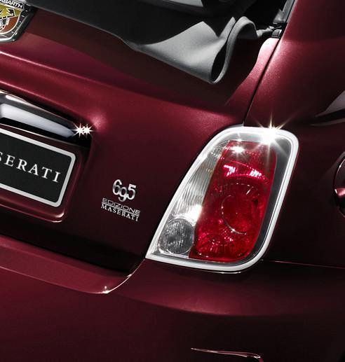 Genuine Abarth Badge "695 Edizione Maserati" - 500 Abarth - Abarth Tuning