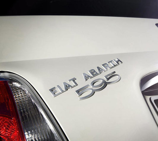 Genuine Abarth Badge "Fiat Abarth 595" - 500 Abarth - Abarth Tuning