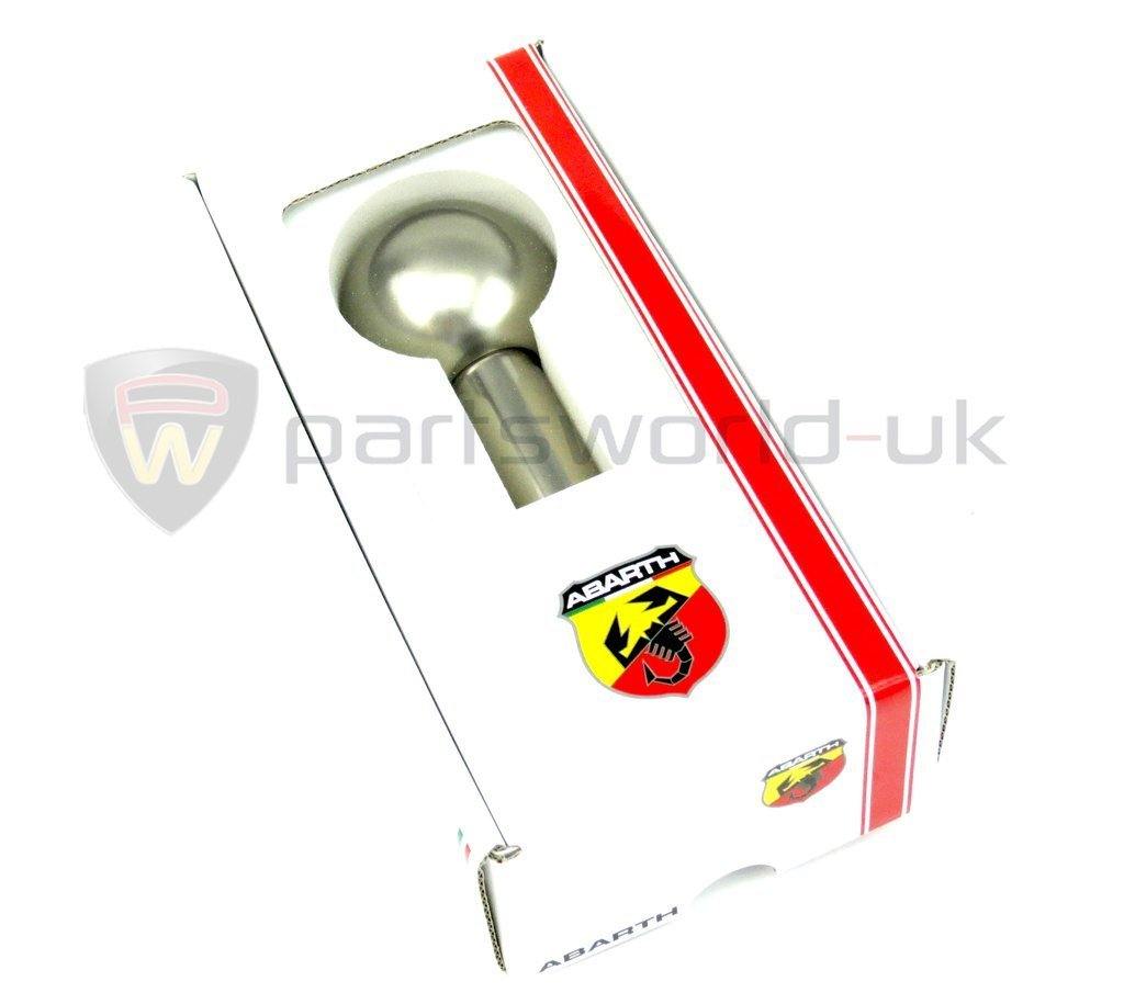 Genuine Abarth Gear Knob, 5 Speed, Aluminium (Boxed) - 500 Abarth Competizione - Abarth Tuning