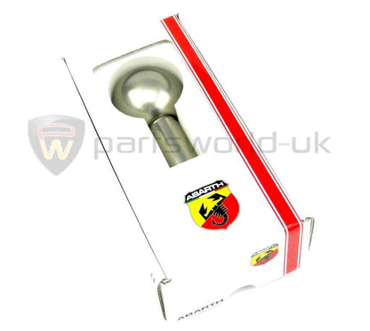 Genuine Abarth Gear Knob, 5 Speed, Aluminium (Boxed) - 500 Abarth Competizione - Abarth Tuning