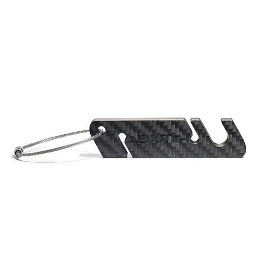 Carbon Effect Key Holder - Abarth 6002350217