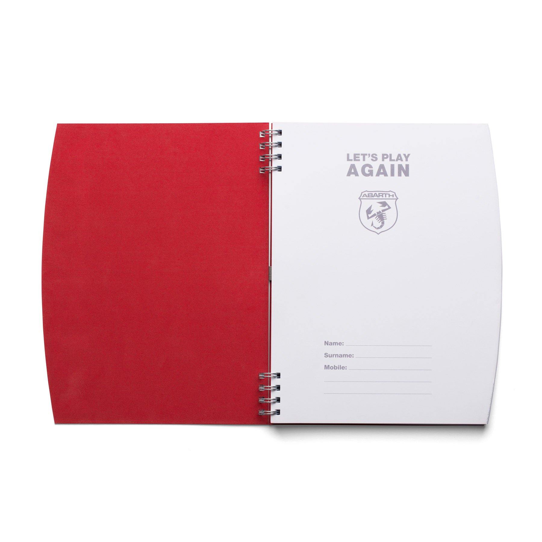 Genuine Abarth Note Book - Abarth - Abarth Tuning
