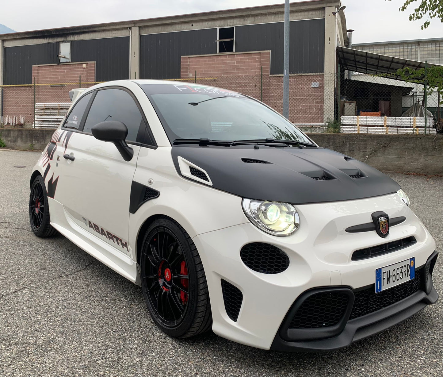 CHD Tuning 'Evo' Wing Vents for Abarth 500 - Abarth Tuning