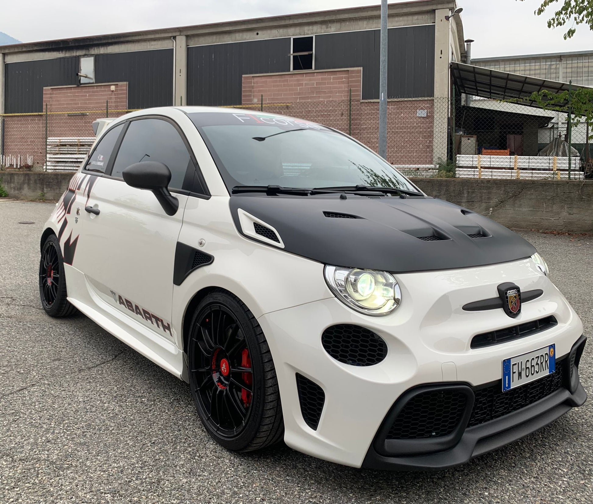 CHD Tuning 'Evo' Wing Vents for Abarth 500 - Abarth Tuning