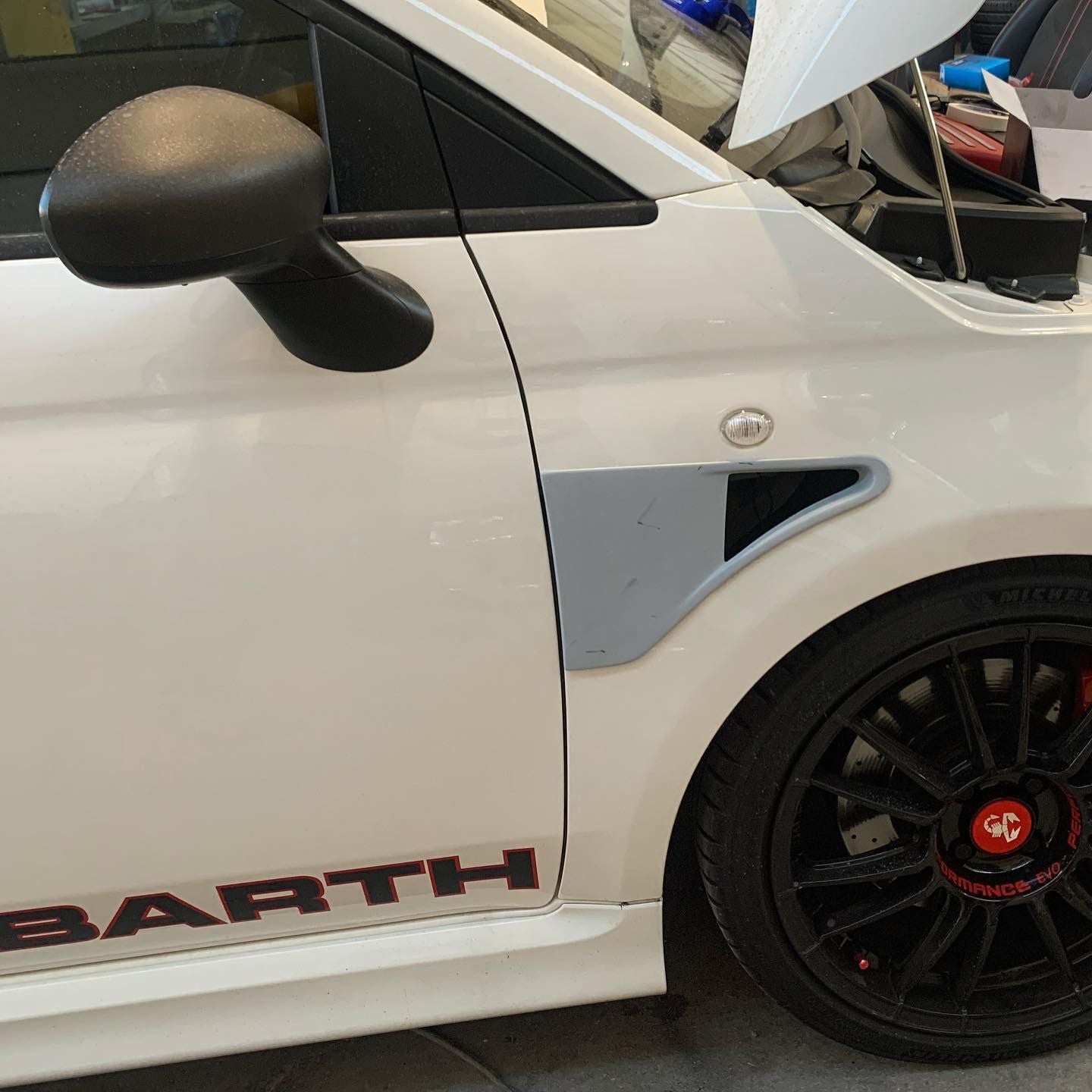 CHD Tuning 'Evo' Wing Vents for Abarth 500 - Abarth Tuning