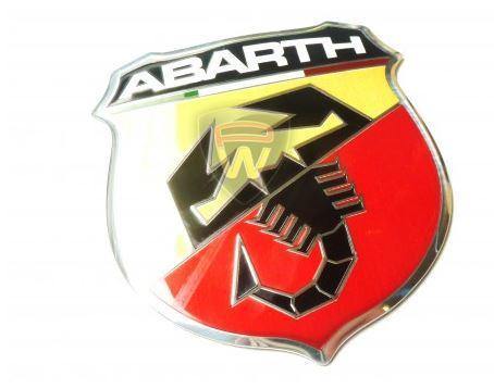 Genuine Abarth Badge, Front Bumper "Abarth"- 500 Abarth - Abarth Tuning