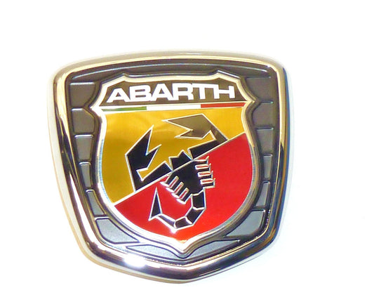 Genuine Abarth Badge, Front Bumper "Abarth" - Punto Evo Abarth - Abarth Tuning