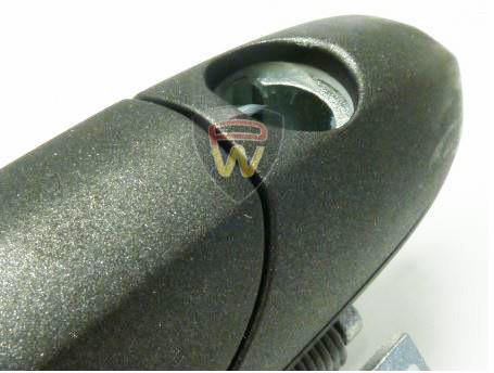 Genuine Abarth Door Handle, Graphite Grey - 500 Abarth (RHD) - Abarth Tuning