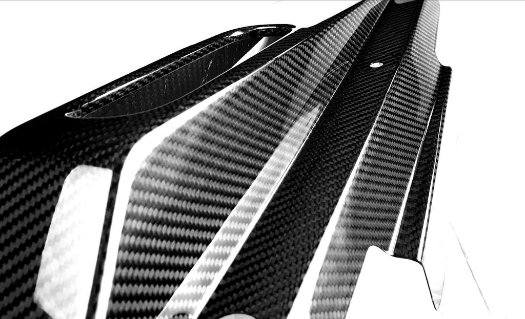 Genuine Abarth Centre Console, Carbon Fibre - 500 Biposto - Abarth Tuning
